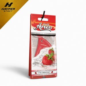 خوشبوکننده خودرو آرئون مدل مون رایحه strawberry